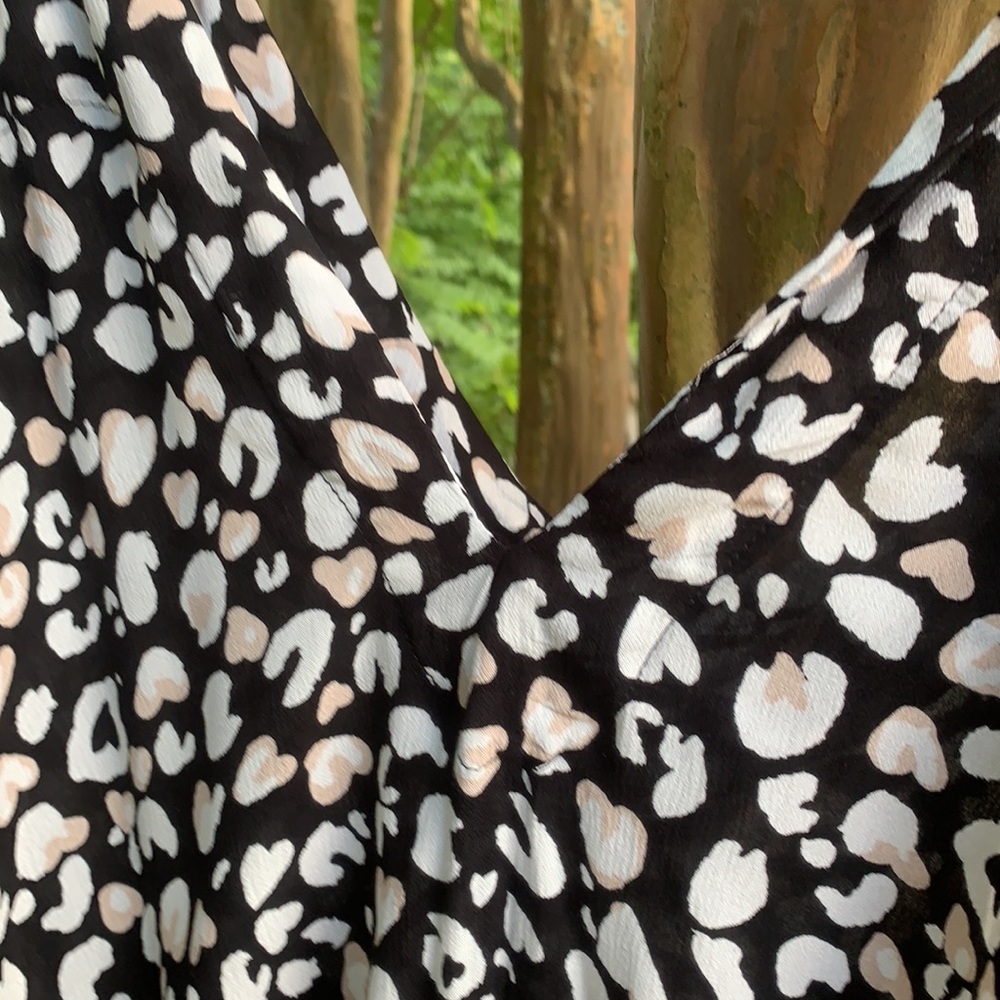 Intimately Free People Bare It All Bodysuit Black Leopard - Picture 7 of 10